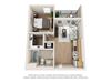 1 BR - Unit A1